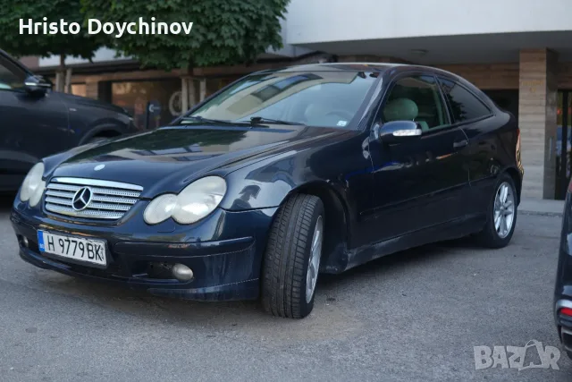 Mercedes-Benz C 220 CDI SportCoupe 2.2 CDI 143 к.с. Автоматик Кожа, снимка 2 - Автомобили и джипове - 55879780