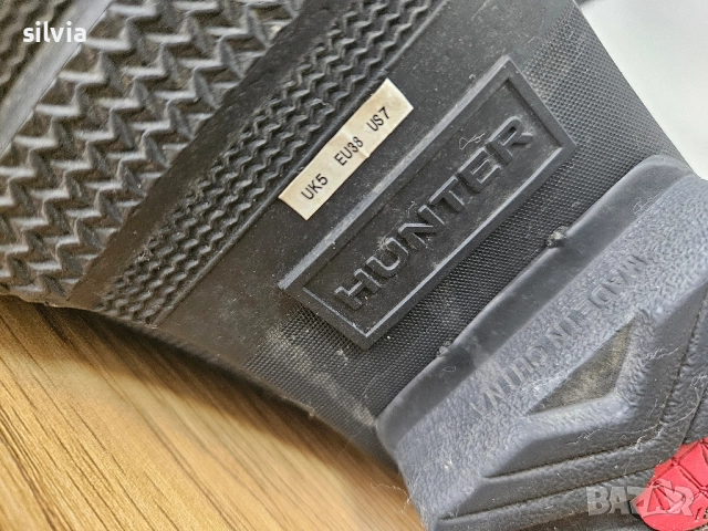 Hunter - 38 номер гумени ботуши боти, снимка 4 - Дамски ботуши - 52417390