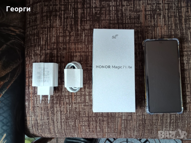 Honor Magic 7 lite + Honor 66W Super Charge + аксесоари, снимка 2 - Huawei - 53897713