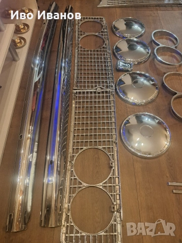 Предна решетка лада,ваз 2103,2101,21011,21013,тасове, лайсни купе, емблема., снимка 16 - Части - 53326097