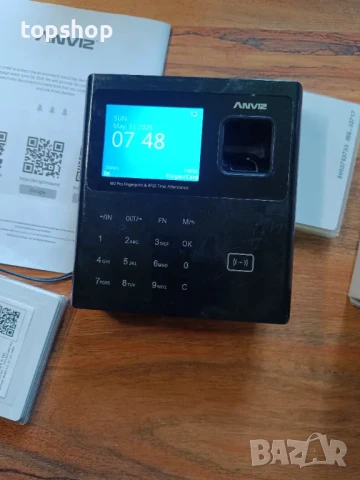 Детектор Anviz W1 PRO с Биометричен, RFID и ПИН код, Linux, 1GHz процесор, 2.8" TFT LCD, Tcp/IP..., снимка 8 - Друга електроника - 50553838