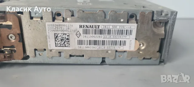 Музика CD Renault Megane 2009г., снимка 3 - Части - 56295834