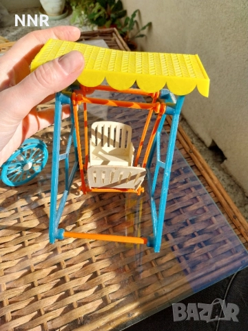 Ретро люлка играчка - пластмасова , снимка 2 - Кукли - 52223728