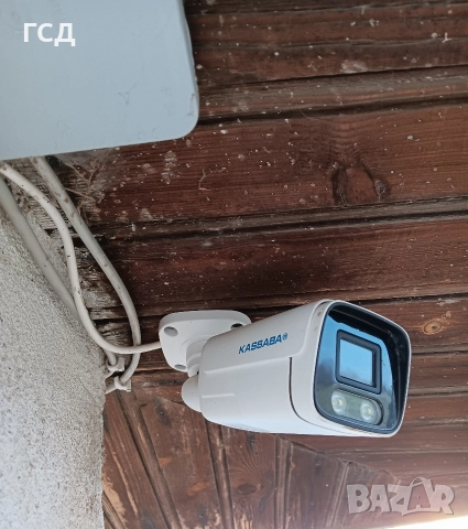 Пълен комплект за видеонаблюдение 4 броя камери. 