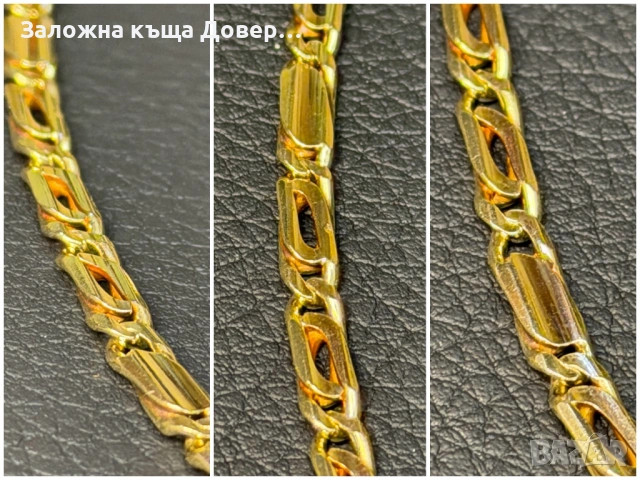 Златен Ланец ЧИСТО НОВ синджир  златно ланче 14 к 585 gold zlato zlatni lanec lance , снимка 8 - Колиета, медальони, синджири - 53375455