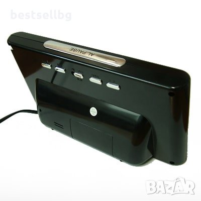 Електронен настолен постоянно светещ часовник с аларма за стая на ток, снимка 2 - Други - 29181868