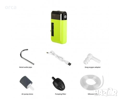 Индукционна помпа за риболов – въздух, вода и LED светлина 3 в 1, снимка 7 - Такъми - 50784476