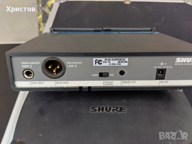 SHURE -Приемник за радиомикрофон., снимка 3 - Други - 50476346