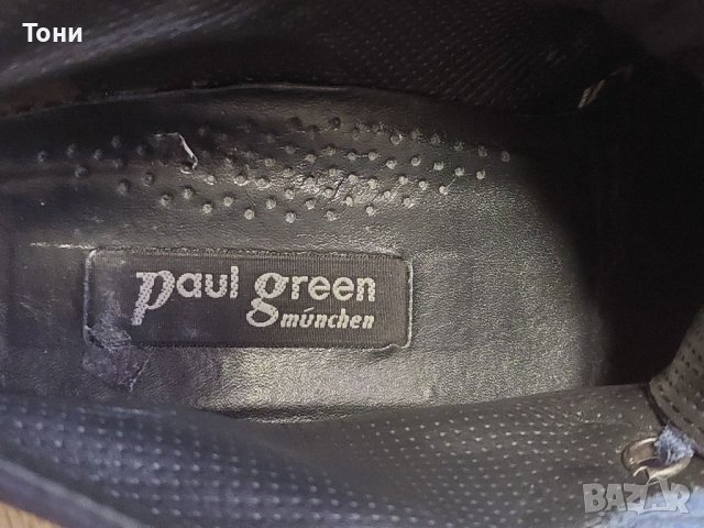 Дамски кецове PAUL GREEN естествен велур , снимка 8 - Кецове - 38397628