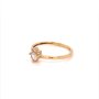 Златен дамски пръстен 1,42гр. размер:57 14кр. проба:585 модел:20064-1, снимка 2