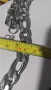 Ланци медицинска стомана и посребрени, снимка 6