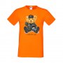 Мъжка тениска bear I SALUTE you for,тениска с Мече,Меченце,Животно, Играчка,Изненада,Подарък,Повод,, снимка 12