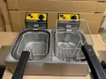 Професионален Електрически фритюрник 5+5 литра / Произход-ТУРЦИЯ, снимка 4