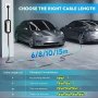 Нов Водоустойчив EV Заряден Кабел  за кола FNRIDS, 3.3KW, LED Индикатори, 6м, снимка 9