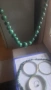 Гривни и гердан от Малахит, снимка 3