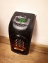 Мини печка / духалка Livington Deluxe 370w с дистанционно и кутия , чисто нова , черен цвят