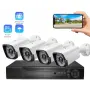 Професионален комплект за сигурност с 4 камери IP67 YL-806B, снимка 5