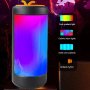 Bluetooth мощен високоговорител - субуфер,FM радио, множество LED светлини , снимка 6