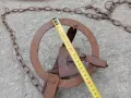 Стар кован вълчи капан, снимка 5