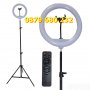 Комплект LED ринг лампа с трипод и вградено дистанционно Ring Fill Lig, снимка 6
