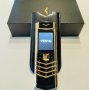 Телефон VERTU, луксозен мобилен телефон Верту, метален с кожа, телефон Vertu Signature S, снимка 2