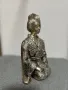 Антична японска гейша бронзова статуетка, снимка 4