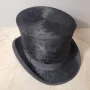 уникална мъжка шапка от 1900 година цилиндър, снимка 2