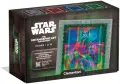 Нов Пъзел Star Wars 520 части RGB LED Metamorphic Art Episodes 1 2 3 Clementoni идеален подарък , снимка 1