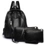 Комплект дамска раница с малка чанта и портмоне , снимка 1 - Чанти - 42494027