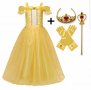 Разкошна рокля на Спящата красавица или Бел+ подарък коронка , снимка 12