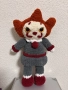 Pennywise играчка плетена на една кука, снимка 1