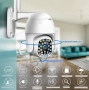 Водоустойчива WiFi камера за наблюдение с Full HD резолюция и интелигентно нощно виждане, снимка 9