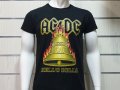 Нова мъжка тениска с дигитален печат на музикалната група AC/DC - Hells Bells, снимка 5