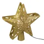 Коледен, LED прожектор, Звезда, Злато, 25x6.5x27cm, снимка 2
