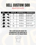 Каска за Мотоциклет М Размер BELL JET HELMET CUSTOM 500, снимка 8