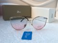 DIOR 2021 слънчеви очила тип котка UV 400 защита с лого, снимка 6