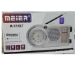Мултифункционално настолно Bluetooth радио и аудио вграден музикален плейър - MEIER M-572BT, снимка 8