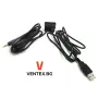 AUX USB удължител за автомобил аукс усб панел за вграждане, снимка 2