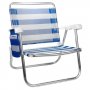 Алуминиев Сгъваем стол за градината плажа или риболов,До 90 кг,Джоб с цип, 60х61х63 см cm. 