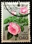 Алжир, 1973 г. - марка от серия, "Цветя", "Рози", 1*1, снимка 1