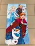Детски кърпи за плаж или за къпане модел " Frozen " " Замръзналото кралство " “Елза и Ана”, снимка 1 - За банята - 14614001