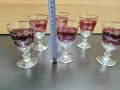 стари стъклени чаши , снимка 2