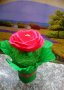 Хартиени рози- ръчна изработка, снимка 8