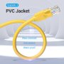 Vention Кабел LAN UTP Cat.6 Patch Cable - 1M Yellow - IBEYF, снимка 8