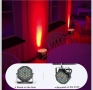 HOLDLAMP Акумулаторни Par светлини 36W RGB DJ LED Par светлини 2 броя комплект, снимка 8