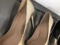 Елегантни метализирани обувки на ток Zara (Златни / Сребърни), снимка 5