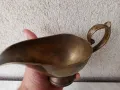 Сосиера арт деко бронз,масивна,бронзова каничка,, снимка 5