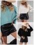 Дамски моден ежедневен едноцветен пуловер, 3цвята - 023, снимка 1 - Блузи с дълъг ръкав и пуловери - 42298291