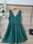 Зелена елегантна рокля Zara, снимка 1