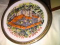 Рилски манастир  порцеланова чиния за стена с кутия диаметър 19см-нова, снимка 4